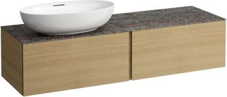 Laufen Il Bagno Alessi Cajonera, 1 Agujero Para Grifo, Encimera - Laufen