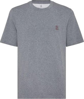 Brunello Cucinelli Brunello Cucinelli Logo Cotton T Shirt