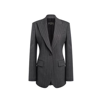Dondup Blazers, female, Gray, S, Blazer