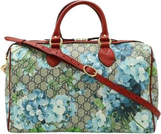 Gucci Pre-owned Handbags, female, Multicolor, Size: ONE SIZE Pre-owned Vintage Canvas Handbag