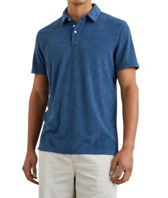 Rails Rhen Polo Shirt In Ensign Blue