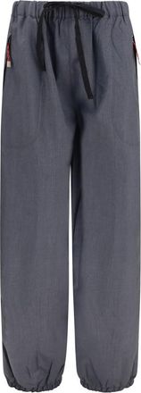 Prada Grey Loose Drawstring Pants