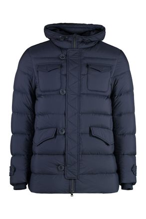 Herno LEskimo Hooded Nylon Down Jacket