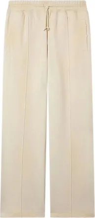 Golden Goose Straight Trousers, male, Beige, Size: S Drawstring Track Pants