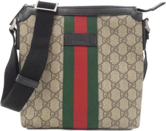 Gucci Pre-owned Cross Body Bags, female, Multicolor, Size: ONE SIZE Pre-owned Fabric gucci-bags