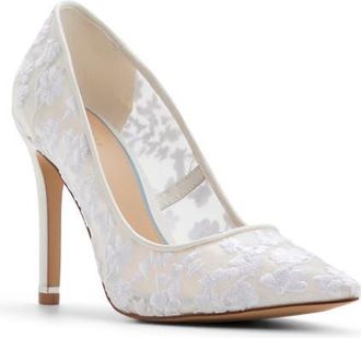 Ted Baker Cara Icon Pump in White at Nordstrom, Size 7.5