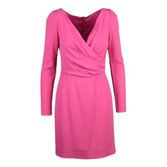 Dolce & Gabbana Kleedjes, Dames, Roze, 2Xs, Abito ad incrocio