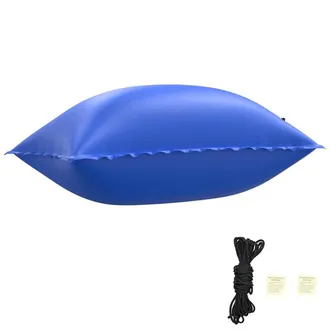 vidaXL Cuscino Invernale Per Piscina Blu 380 X 180 X 140 Cm Pvc Vidaxl
