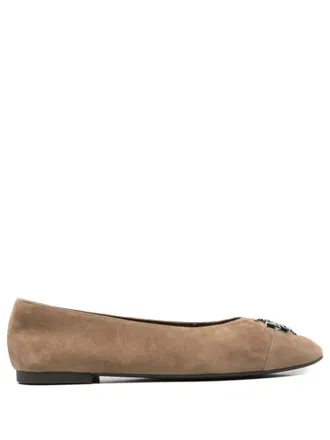 Tory Burch Ballet Flat Shoes Pointed Toe Charlie