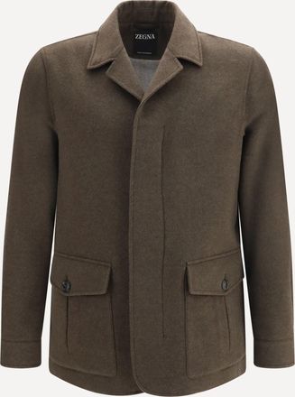 Ermenegildo Zegna Falcon Oasi Cashmere Elements Jacket Male 50