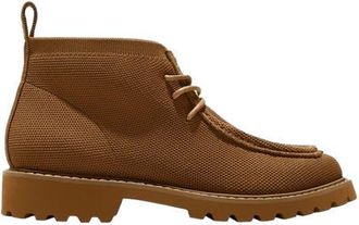 Vivaia Round-Toe Lug Sole Ankle Boots in Caramel at Nordstrom, Size 8.5