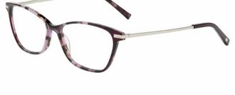 Jones New York Womens Vjon781 0Puh Eyeglasses Frame In Purple Havana