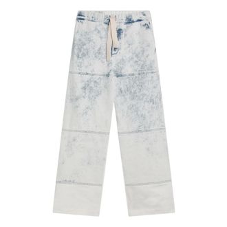 Dries Van Noten Straight Fit Jeans, male, Blue, S, Blue Regular Fit Jeans
