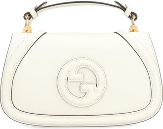Gucci Womens Handbag Blondie Leather Dusty White Calf Handbags Hand Bags