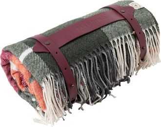 Di Maestro Di Maestro Camaiore Super Soft Italian Cotton Plaid Throw