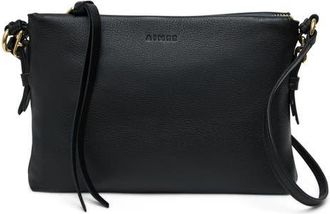 Aim&eacute;e Gramercy Leather Crossbody Bag in Black at Nordstrom
