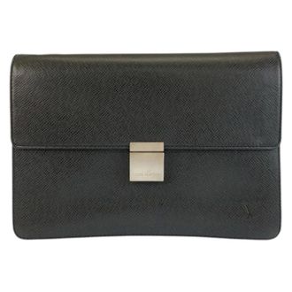 Louis Vuitton Pre-owned Clutches, male, Black, Size: ONE SIZE Pre-owned Clutch Bag