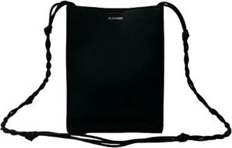 Jil Sander Pre-owned Cross Body Bags, female, Black, Size: ONE SIZE Pre-owned Leather Mini Shoulder Bag - Tangle Small