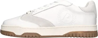 Pollini Leren Sneakers - Dames - Sneakers - Wit - 38 EU - Leer - Schoenen