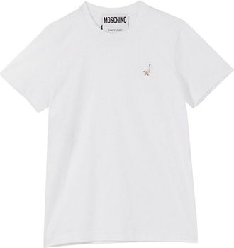 Moschino Tshirt goose luisa embroidery