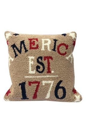 R16 Home America 1776 Throw Pillow in Taupe/Multi at Nordstrom Rack
