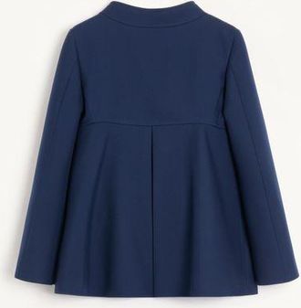 Valentino Caban in Double Compact Driill Donna BLU 36