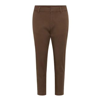 Kaffe Broek - Dames - Broeken - Bruin - Maat: XL