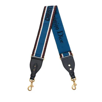 Dior Pre-owned Dior Embroidered Canvas Bag Strap Unisex W2XUN3L449B1LVG7