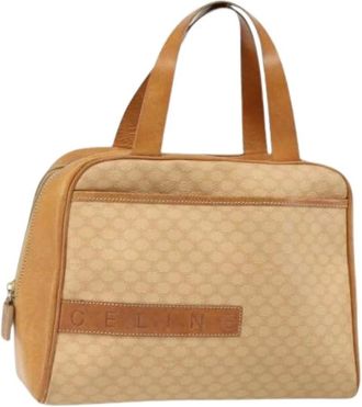 Celine Pre-owned Handbags, female, Beige, Size: ONE SIZE Pre-owned Plastic Handbag