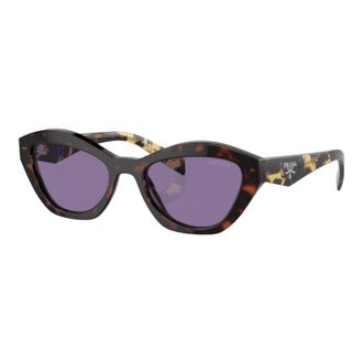 Prada Sunglasses, female, Brown, Size: 52 MM Cat-Eye Sunglasses