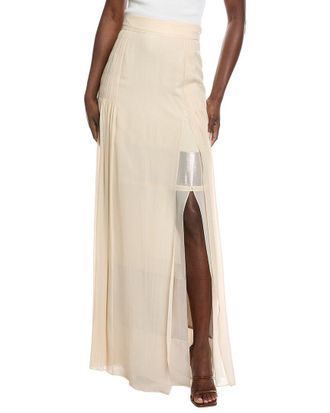 Akris Silk Maxi Skirt