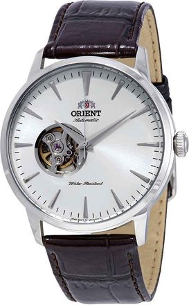 Orient Open Heart Automatic White Dial Mens Watch FAG02005W0