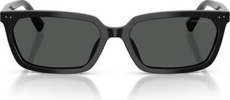 Jimmy Choo London 0jc5050u Bold Rectangular Acetate Sunglasses