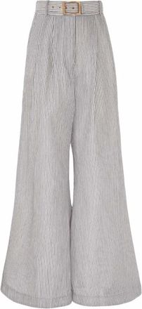 Zimmermann Mujer, Pantalones, Blanco, Talla: S