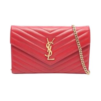 Saint Laurent Borsa a spalla vintage Pre-owned - - Pre-owned - Donna - Rosso - ONE SIZE