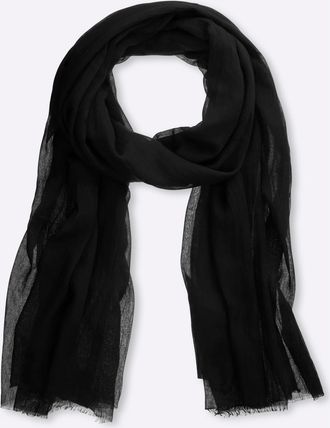 Heine Modeschal HEINE, Damen, schwarz, Viskose, Modet&uuml;cher Modeschal