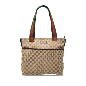 Gucci Pre-owned Gucci GG Canvas Web Satchel Unisex SHONFLKSKPTHU6C0