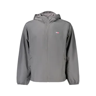 Tommy Hilfiger Gray Polyamide Mens Mens Jacket