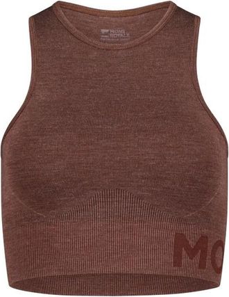 Mons Royale Solace Merino Seamless Tank Tank Top f&uuml;r Damen | braun