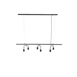 Light & Living Light&living - L&aacute;mpara Colgante - Edisa - Negro - Metal - Gran