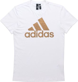 adidas Printing Sports Short Sleeve White CV4509