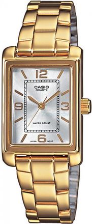 Casio Collection Womens Gold Watch LTP-1234PG-7AEG Stainless Steel - One Size