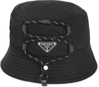 Prada Hats, male, Black, Size: M 2Hc137.2He1 Cap