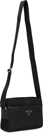 Prada Mens Crossbody Bag Re-Nylon Black Recycled Polyamide Shoulder