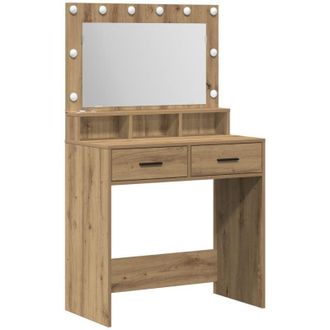 vidaXL Vidaxl - Dressing Table Artisan oak 79 x 41 x 135 cm Engineered wood