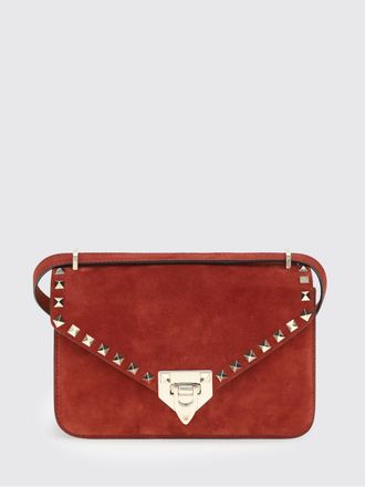 Valentino Garavani Rockstud Suede Mini Crossbody Bag with Studs
