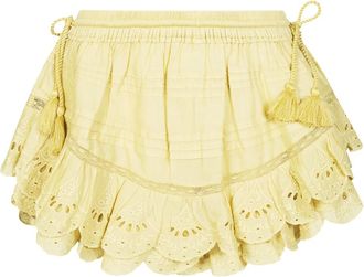 Isabel Marant Short Skirts, female, Beige, Size: S Puria Shorts