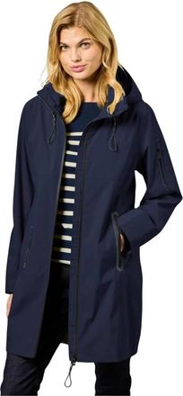 Junge Parkas - Dames - Parka Jassen - Blauw - M - Jassen