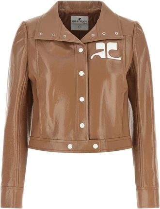 Courr&egrave;ges Mujer, Chaquetas, Marr&oacute;n, Talla: XS
