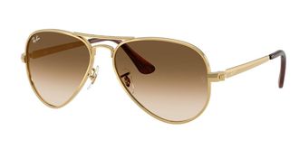 Ray-Ban RB3925 Aviator Max 001/51 Mens Sunglasses Gold Size 58